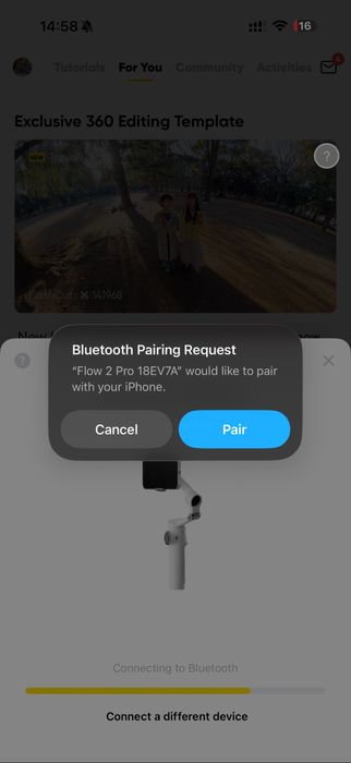 Ghimbal Insta Flow 2 Pro + Magsafe Mount