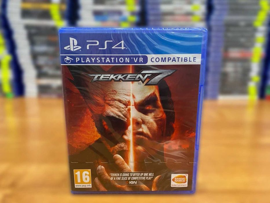 Новый** Tekken 7 PS4/PS5 Теккен Пс4 На Двоих/ Большой Выбор Дисков