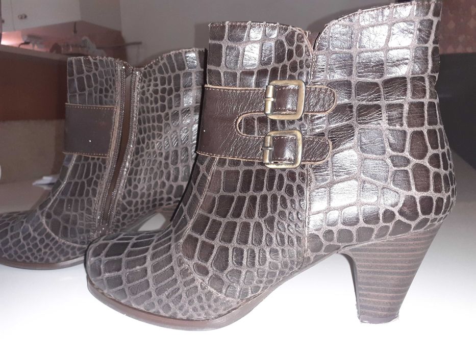 Дамски боти, естествена кожа, No38