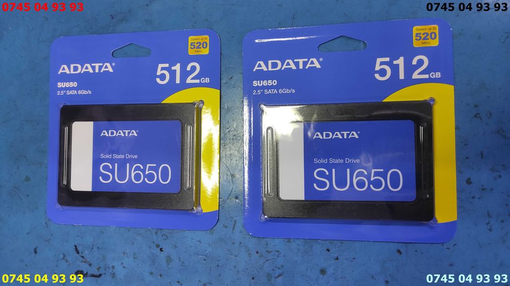 SSD ADATA 512Gb SU650 noi in tipla pret pe bucata