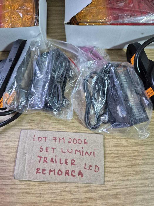 set lumini trailer, remorca - lot fm 2006