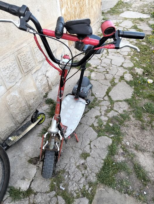 ATV de 125si trotineta electrica la schimb cu scuter minim 100cc