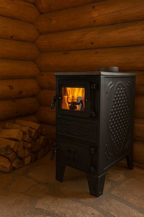 Soba Mini Semineu Tabla Samotat Lemne Plita Gatit LIVRATGRATUIT HR