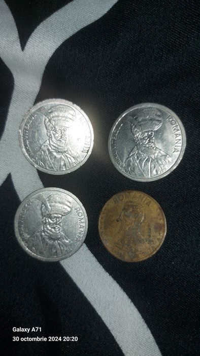 Monede 100 de lei si Moneda de 50 de lei