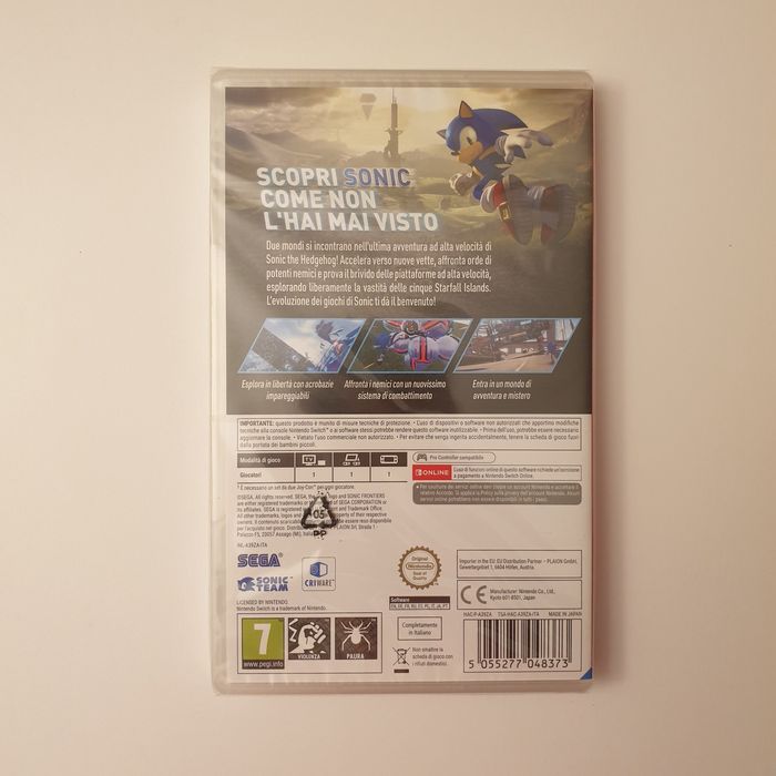SIGILAT Sonic Frontiers Nintendo Switch/Nintendo Switch 2
