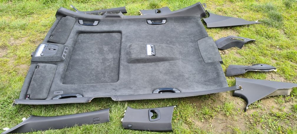 Plafon cu trapă alcantara bmw seria 7 f01