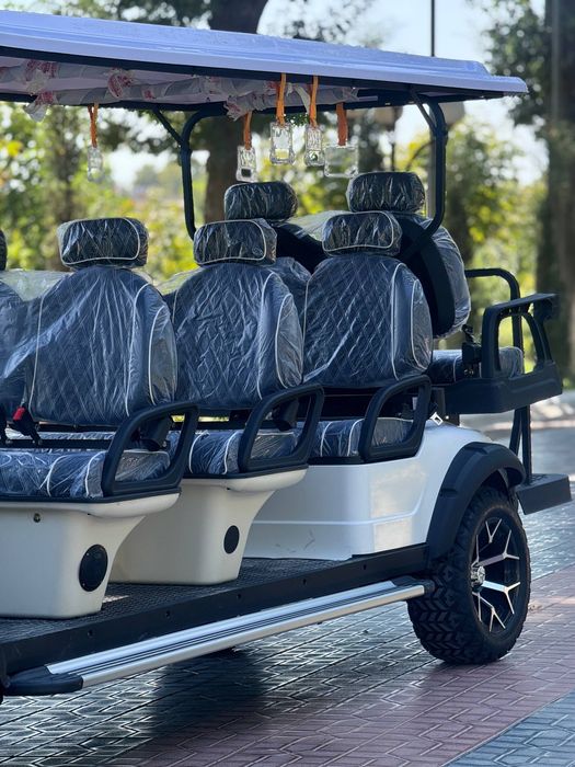 ЭЛЕКТРОГОЛЬФКАР 8 КИШИ лик

1️⃣ Электромотор: - 6000Wаtt

2️⃣ Aкомулят