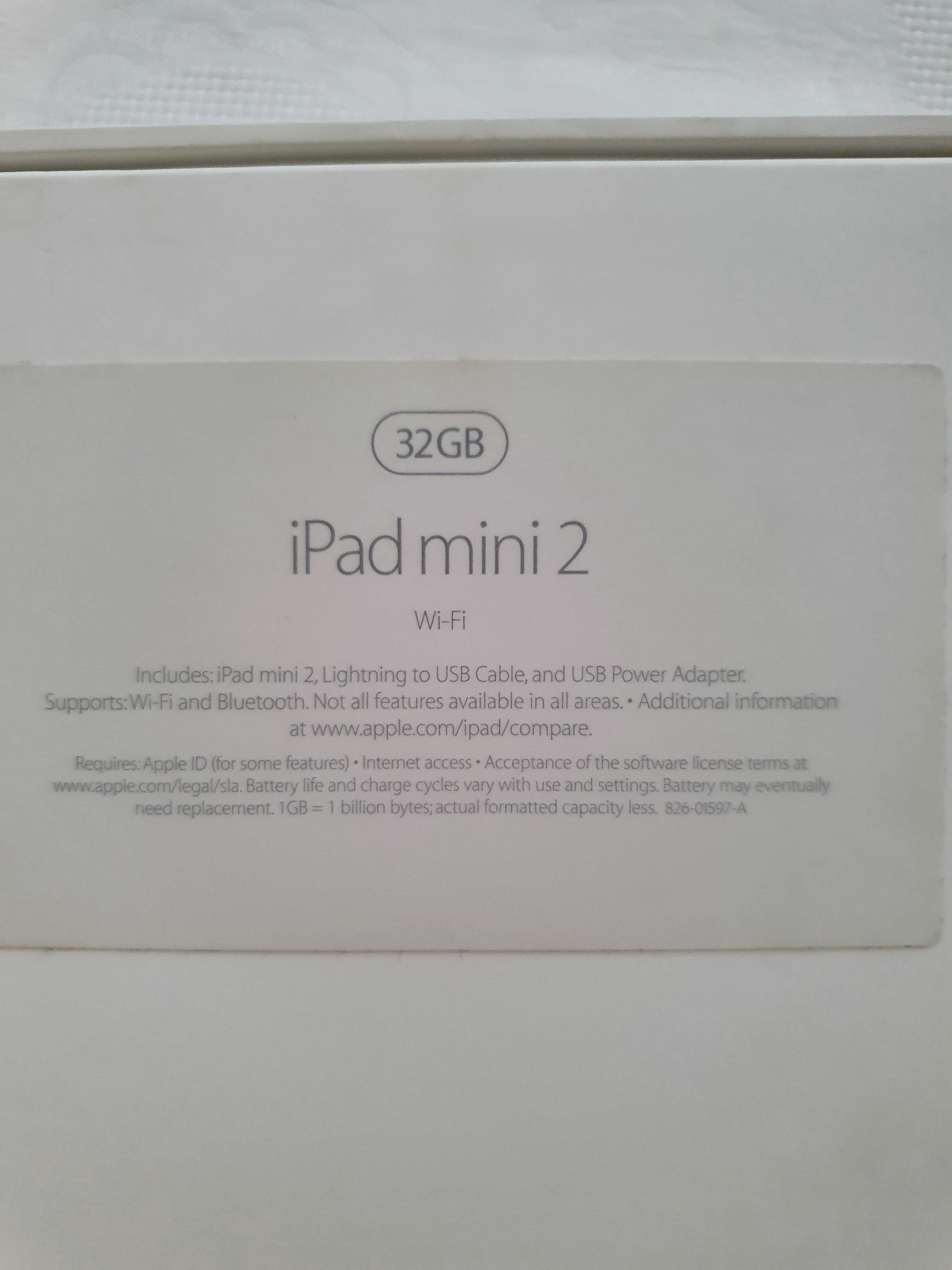 таблет APPLE IPAD mini 2 32GB, A1489, PE277/LL/A, Space gray color