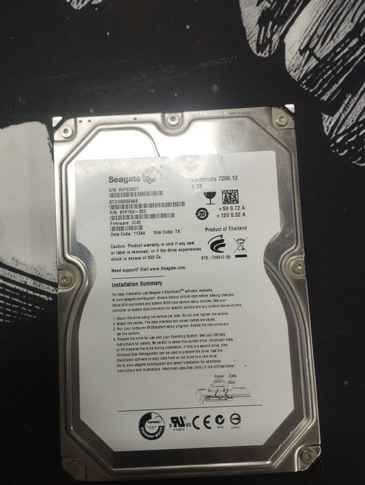 Продам жёсткий диск hdd