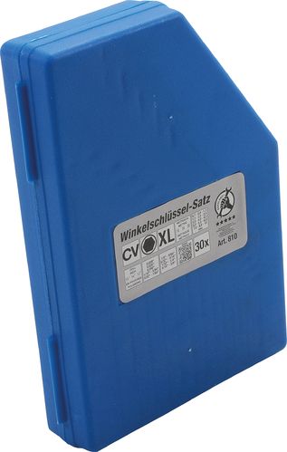 К-кт немски цолови/инчови и метрични шестограми 30 бр., BGS Technic