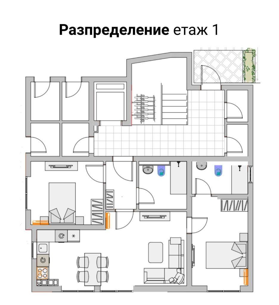 Тристаен , за продажба , ж.к. Малинова долина