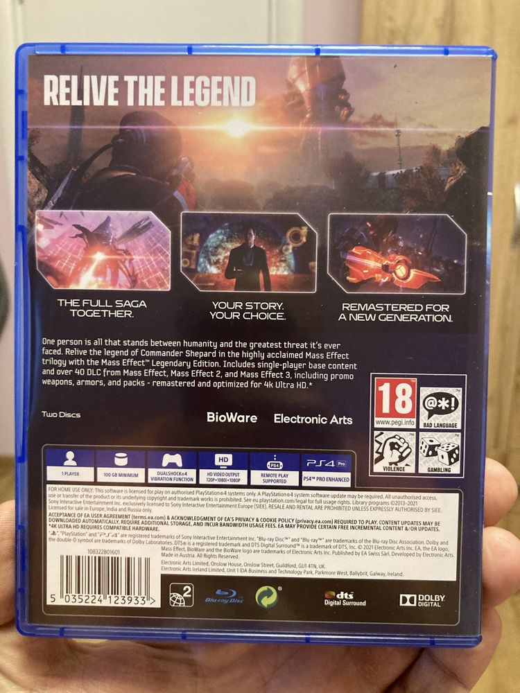 Mass effect legendary ps4