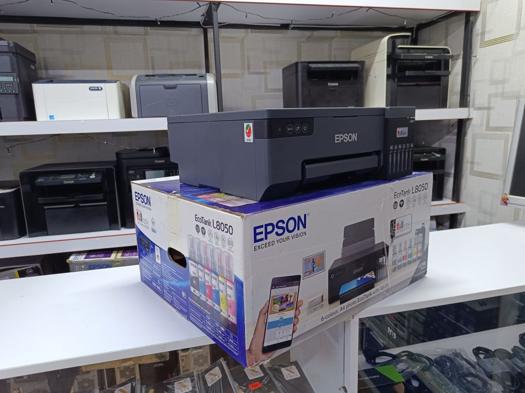 Epson L8050. Цветной принтер