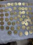 Monede la oferta placate cu aur de 24k
