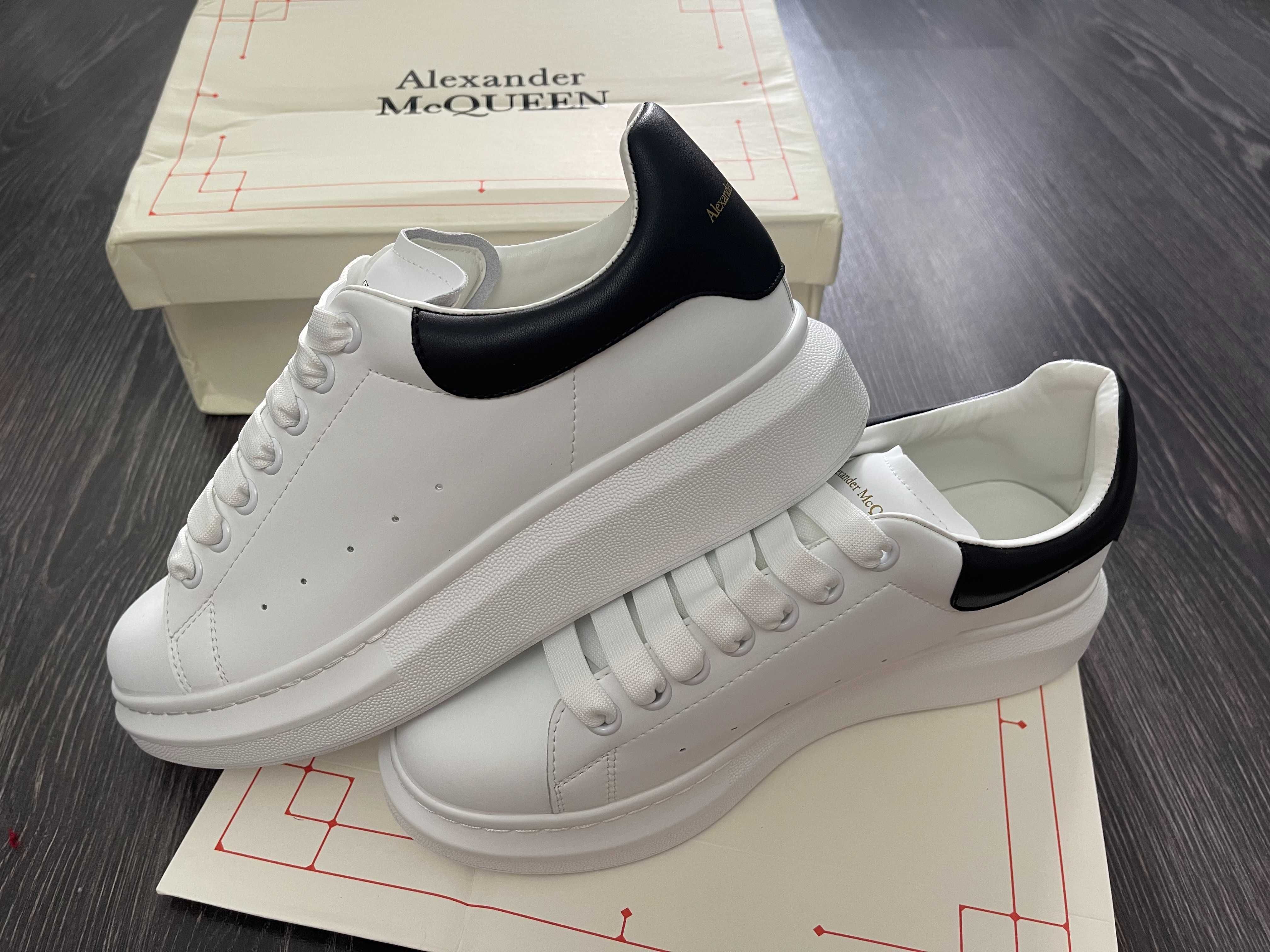 Adidasi Alexander Mc Queen l Produs NOU Premium din Piele - Full Box