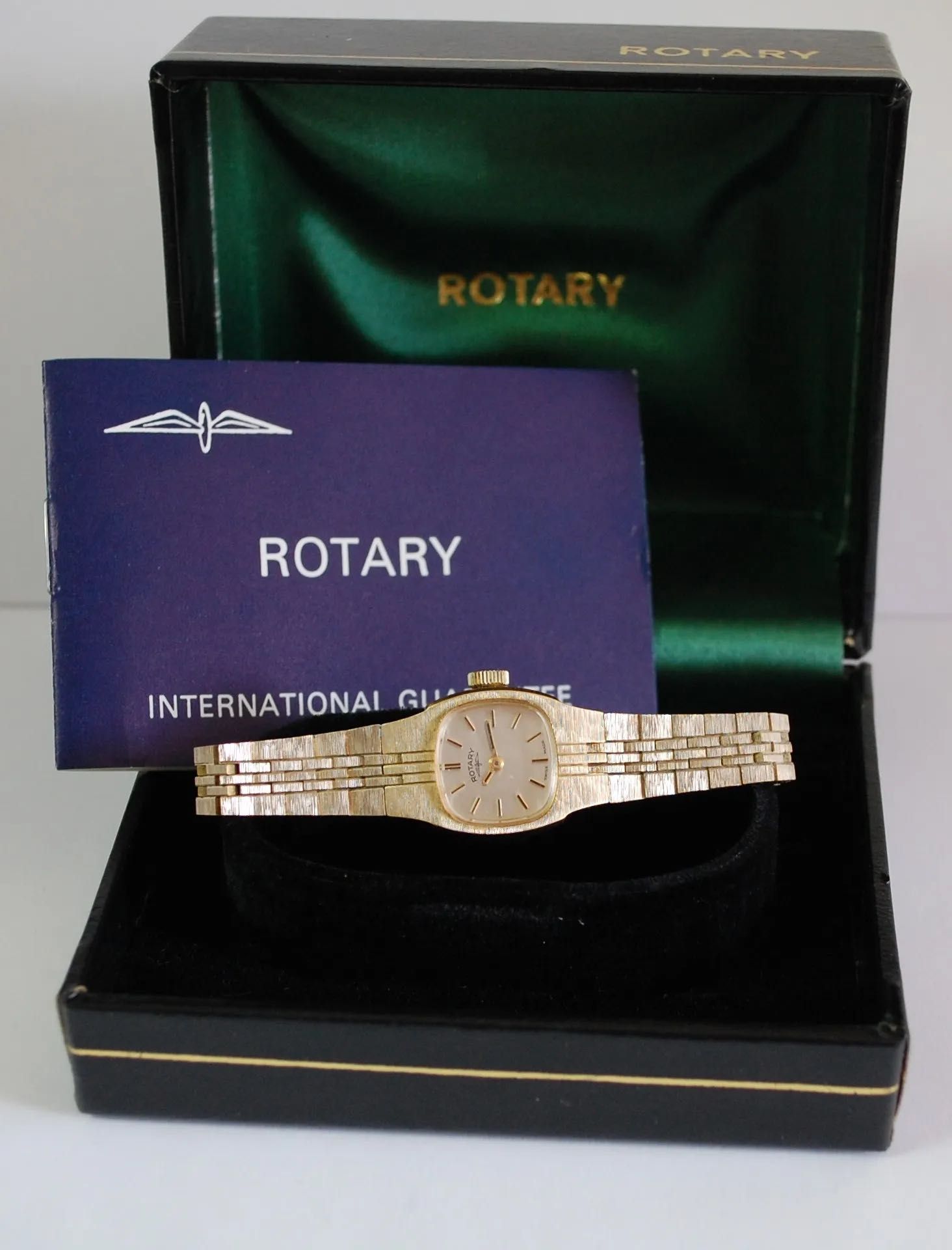 1978 Ladies Rotary Dama ceas Elvețian raritate placat aur