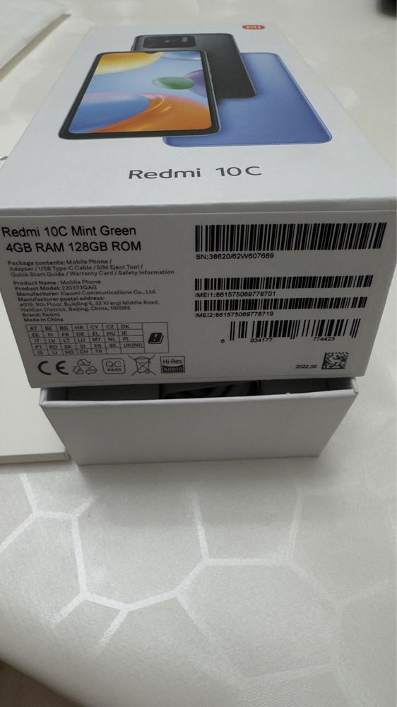 Продам xiaomi 10C