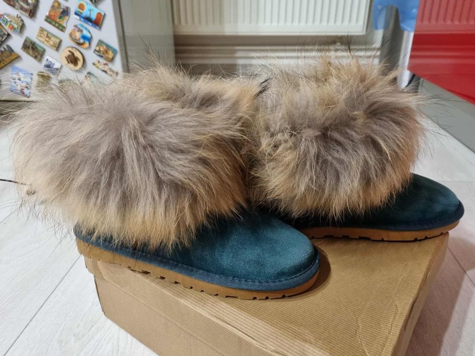 Cizme piele întoarsă 37