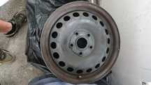 Jante tabla stare foarte buna skoda 5x112+ capace originala pe r15