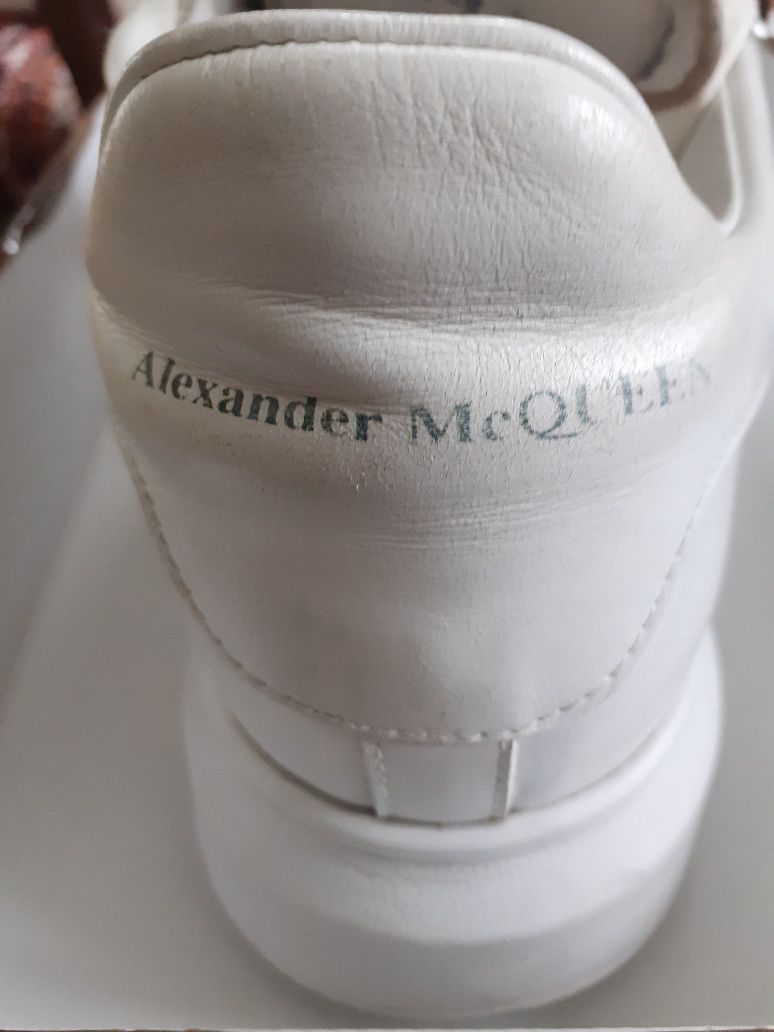 Adidasi piele Alexander McQueen