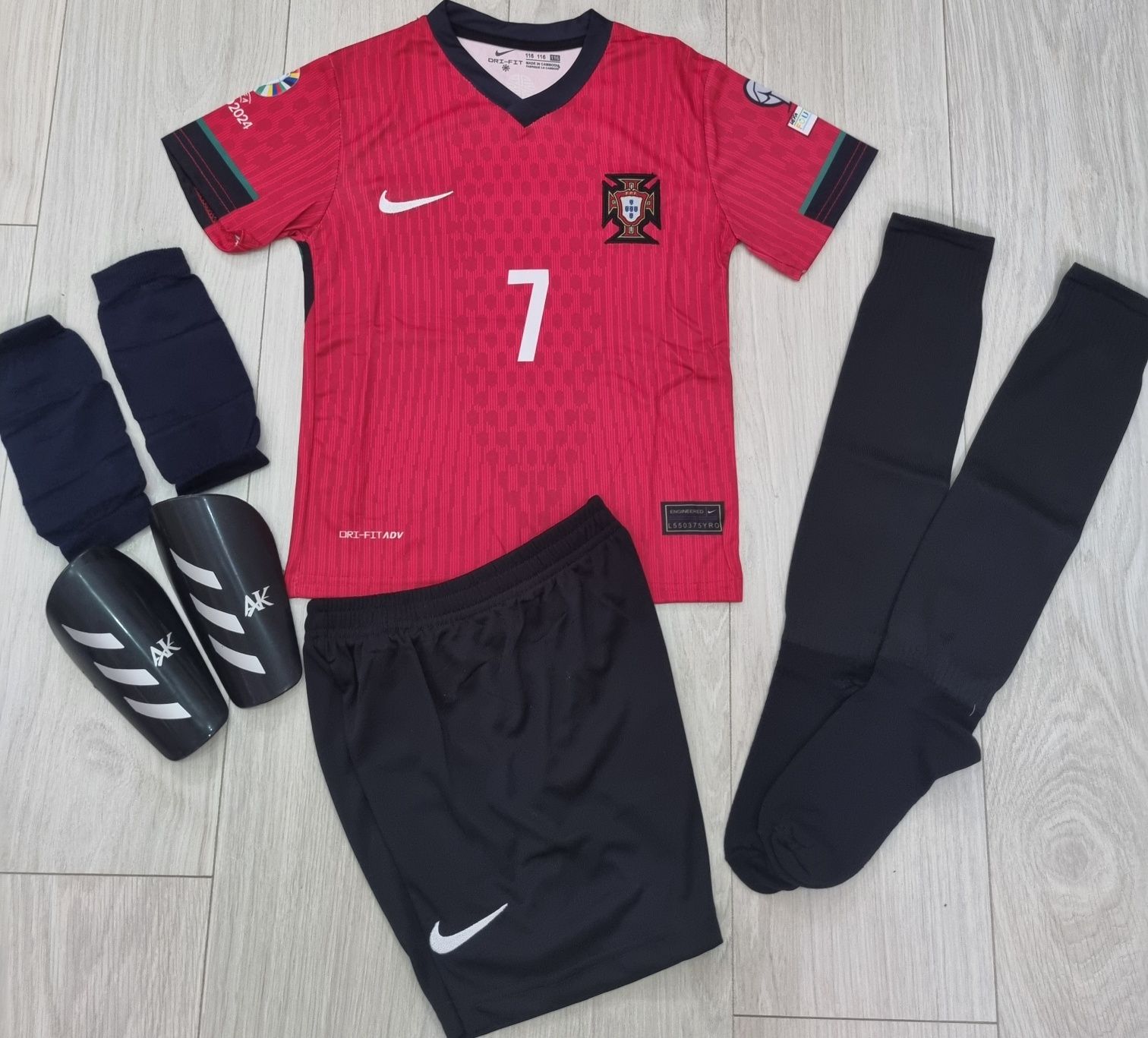 Echipamente fotbal copii 4/14ani.Ronaldo/Portugalia