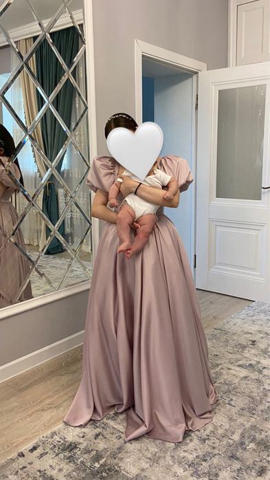 Платье фонарик и Вечернее платье русалка — на выпускной, свадьбу