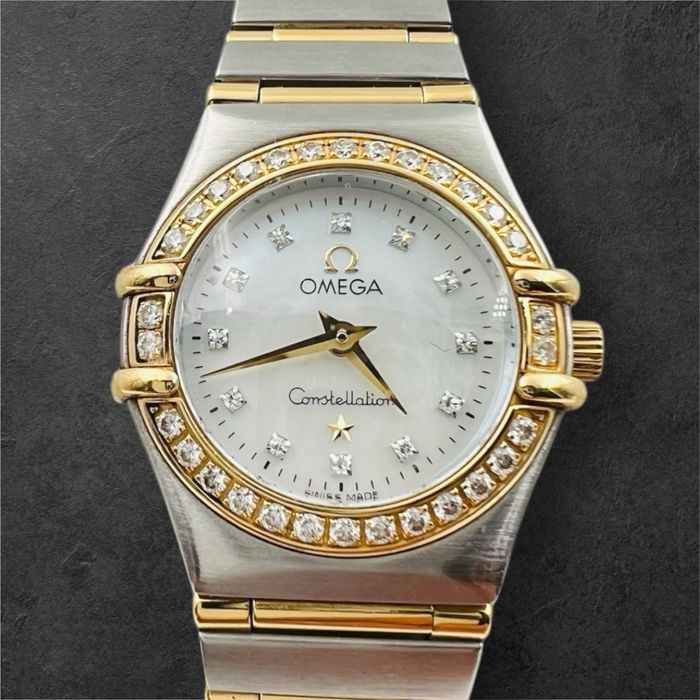 Omega Constelation 22.5mm дамски часовник тип бижу