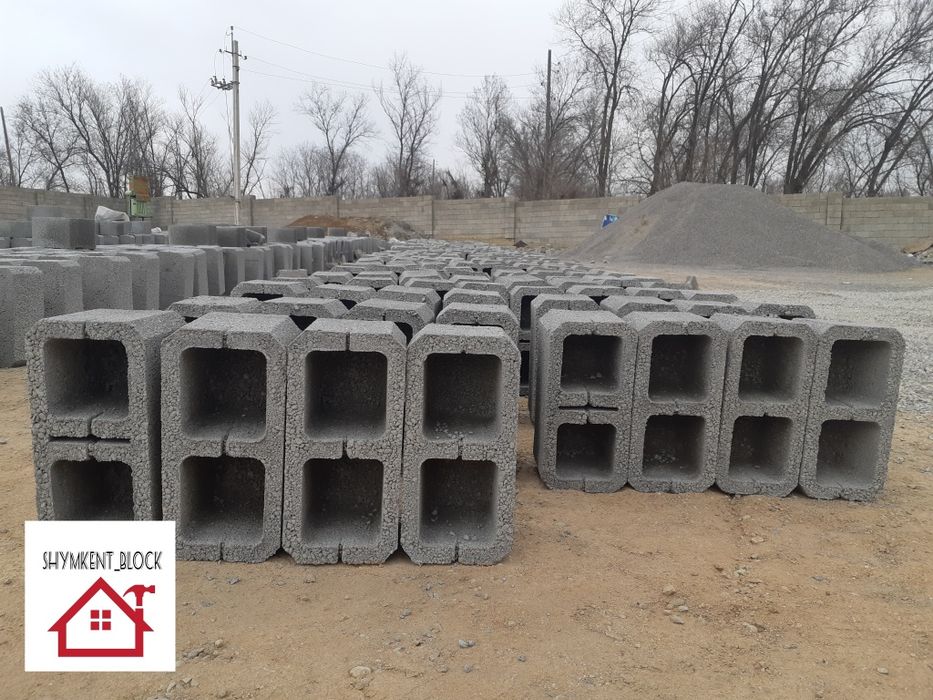 Шлакоблок заборный