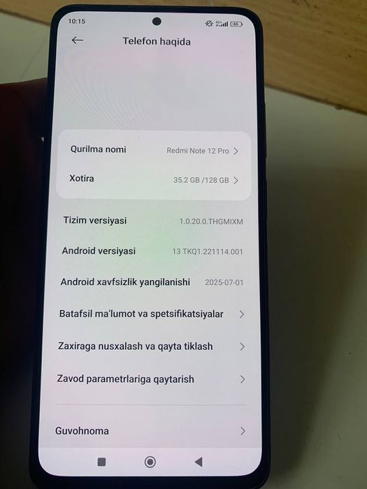 Redmi nor 12 pro