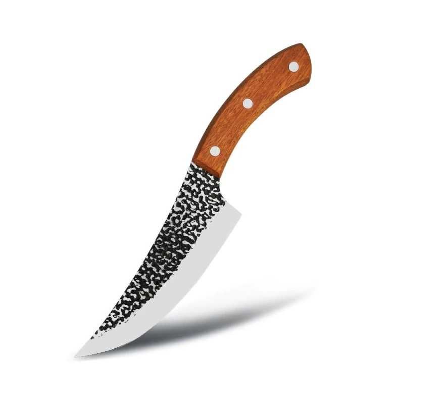 Нож мясника из Дамасской стали