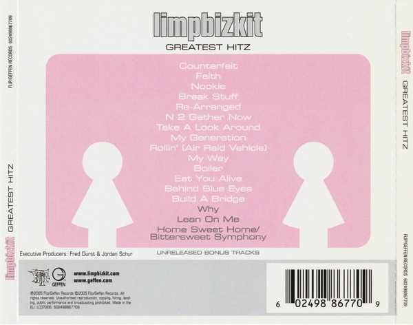 CD Limp Bizkit - Greatest Hitz 2005