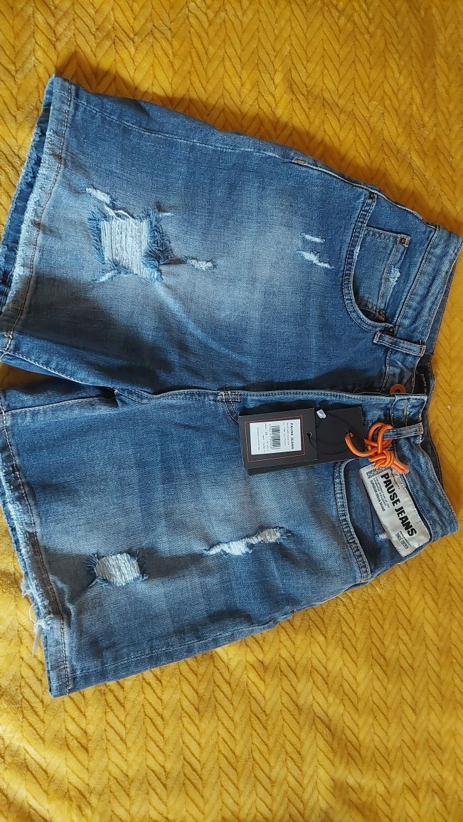 къси панталони Pause jeans