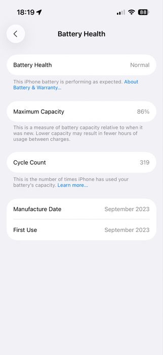 iPhone 15 128GB Black