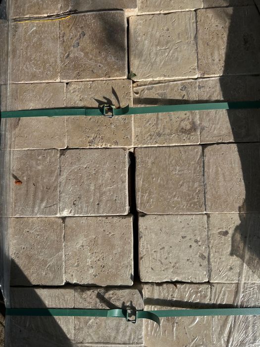 Travertin 10×10 1 cm antichizat