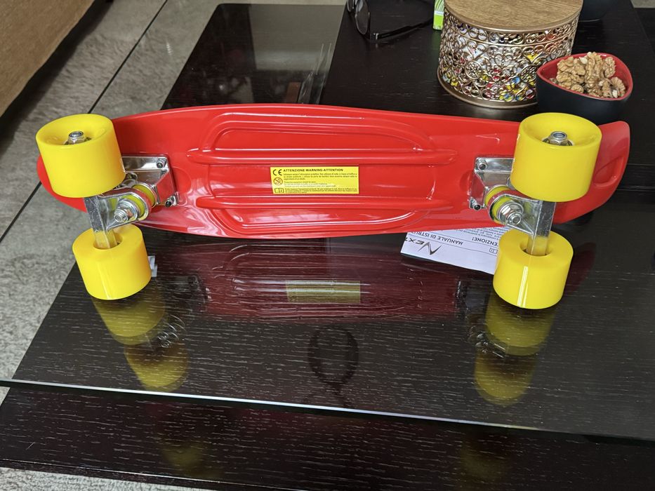 Penny Board Rosu, pentru copii si adulți
