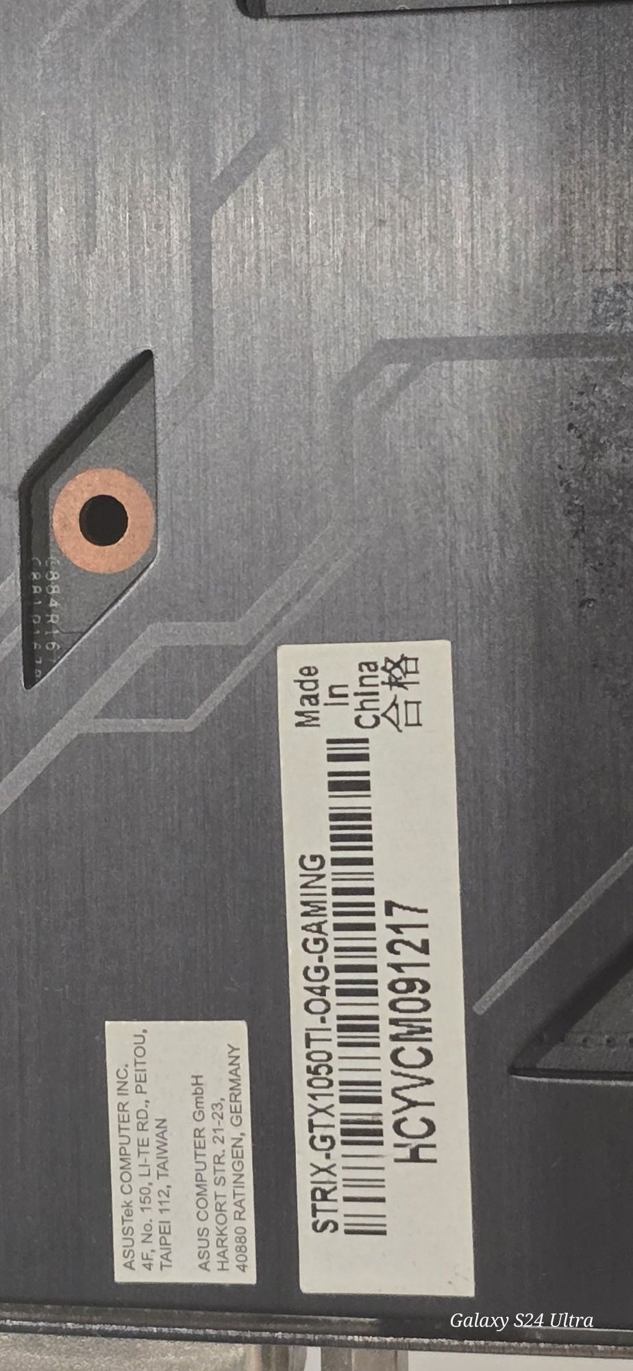 ASUS STRIX-GTX 1050ti 4gb