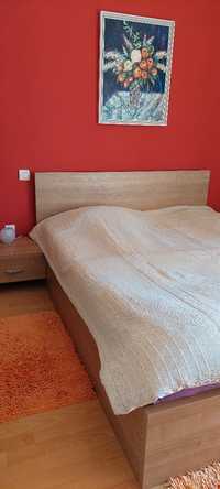 Mobilă dormitor din lemn Ferrara beige