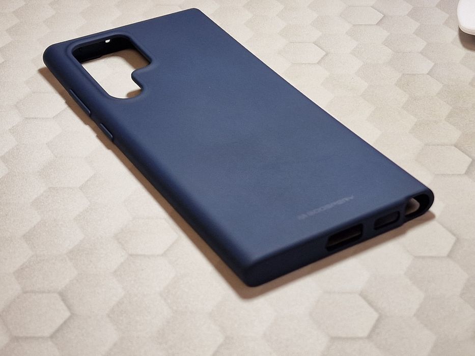 Husă S22 Ultra Albastră Goospery