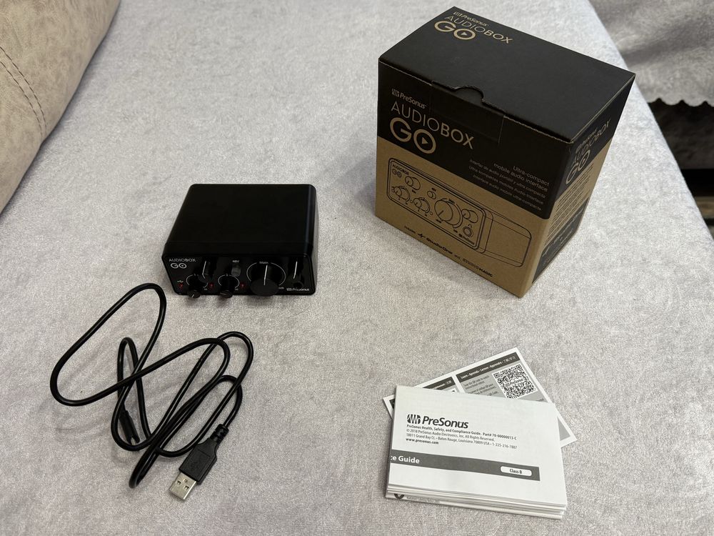 PreSonus Audiobox GO аудио интерфейс