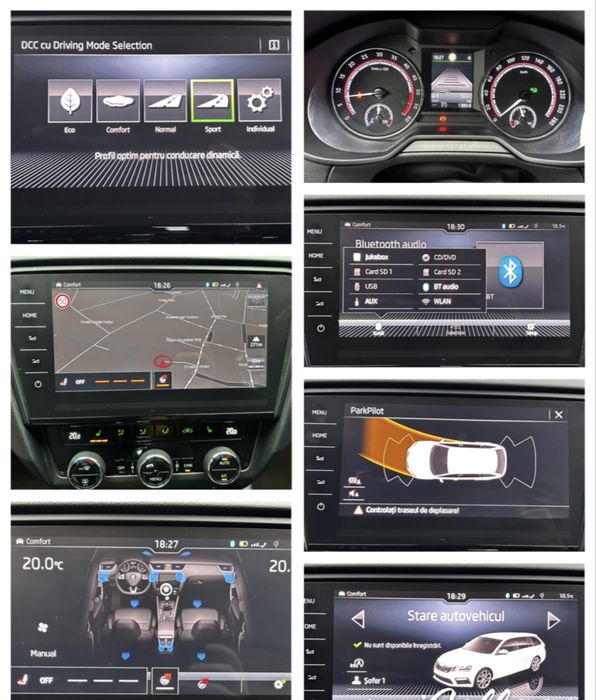 Skoda Octavia vRS 2.0 TDI/184 CP/Automat/Distronic/DriveSelect