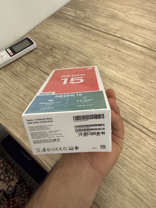 Redmi 15 karobkasiyam ochilmagan