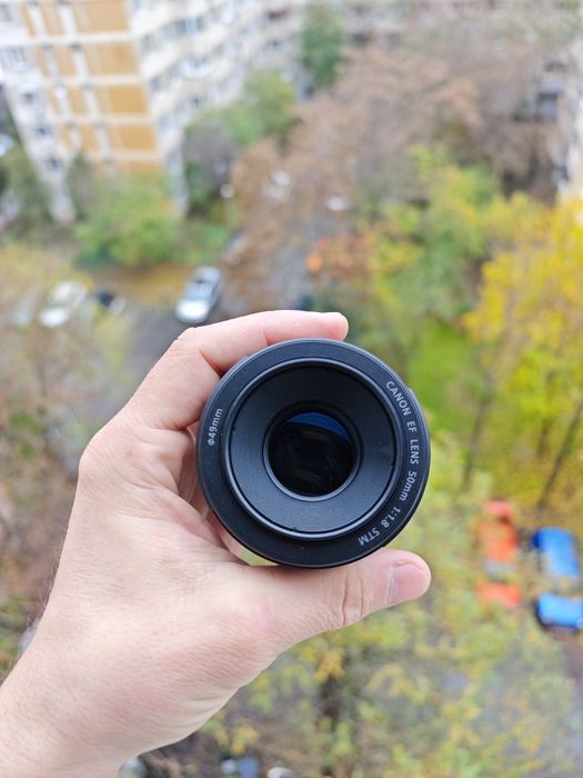 Obiectiv canon 50mm f1.8 stm
