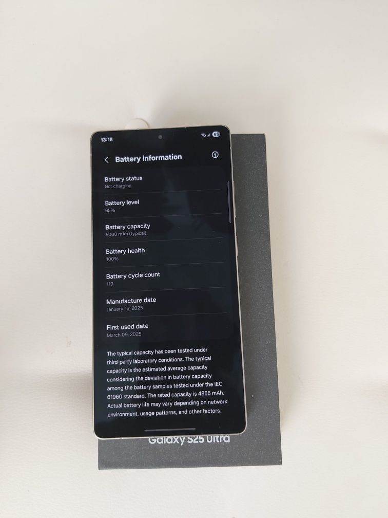 Samsung S25 Ultra 256GB Grey