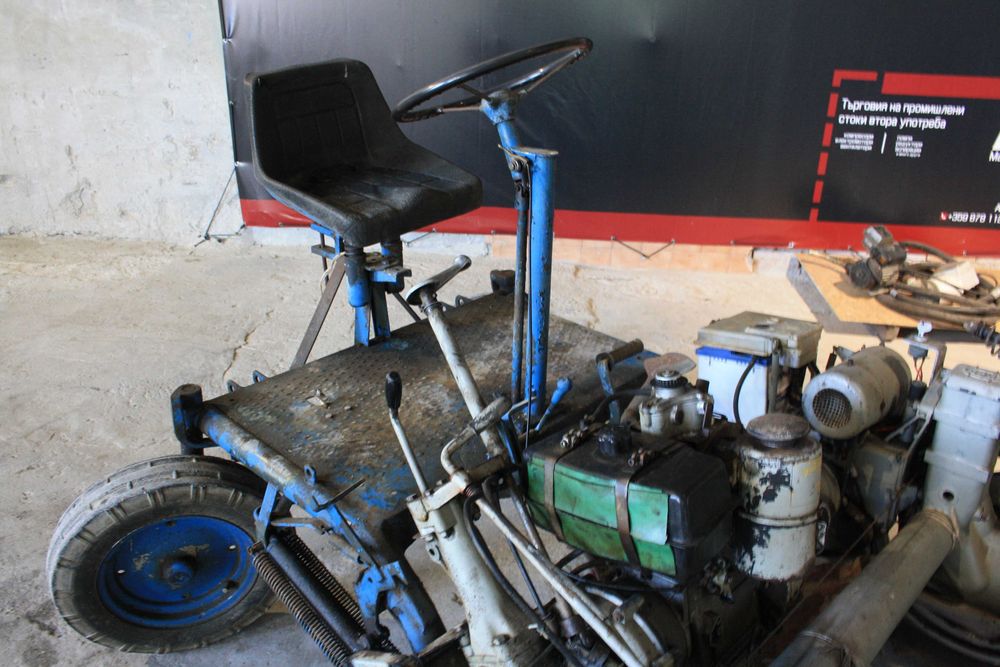 Дизелова сенокосачка BCS четириколка Хидравлика|Стартер 13 к.с