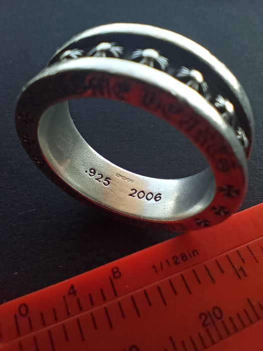 Inel argint Chrome Hearts mărimea 62