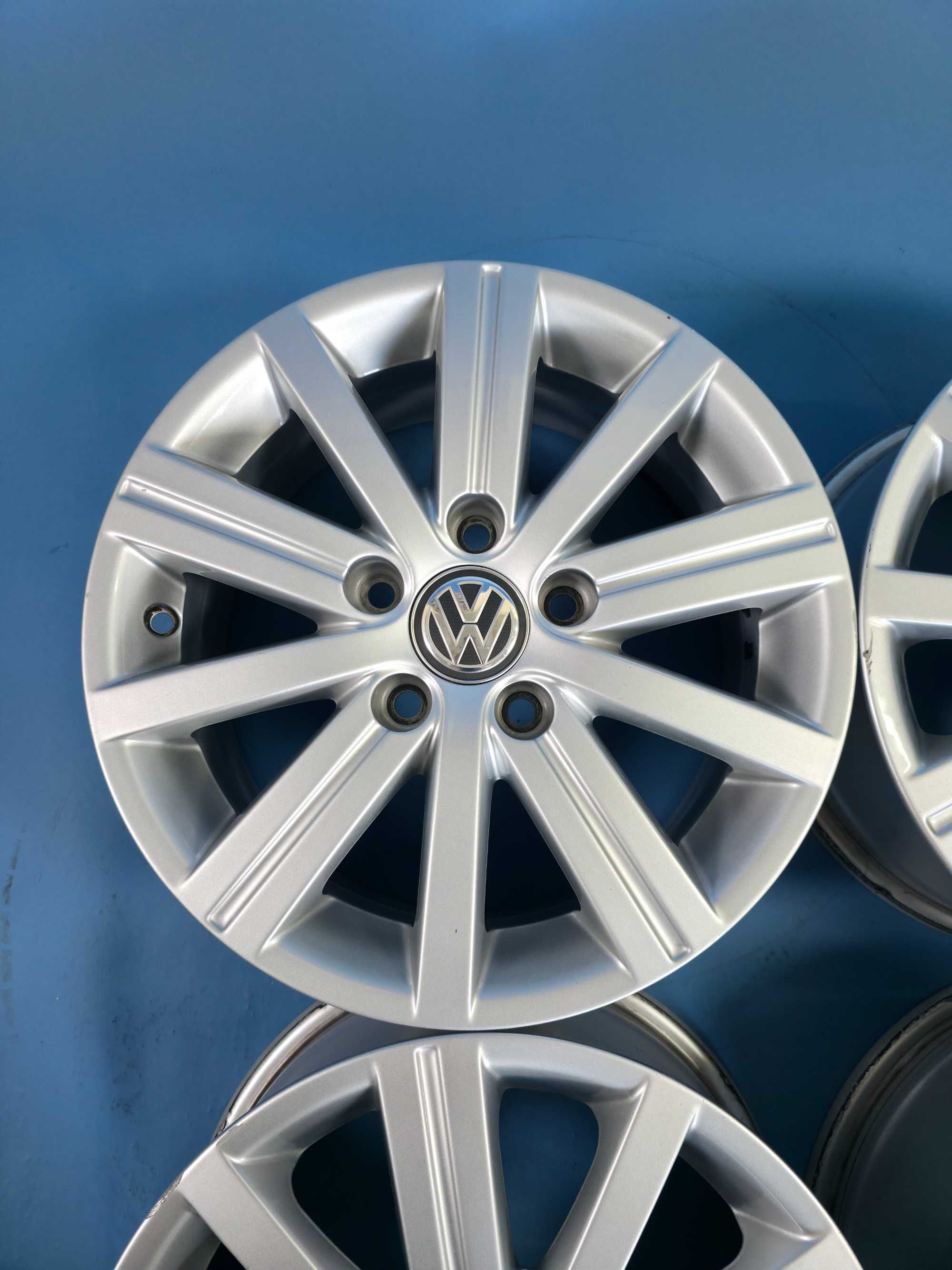 Jante Aliaj 5x112 15'' OEM VW Golf 5 6 7 Touran Caddy - 6.5J ET 50 !