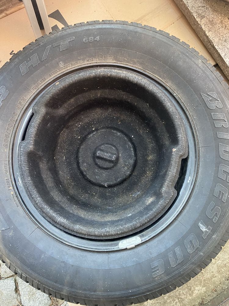 Резервна гума с джанта за Subaru 205/70/15