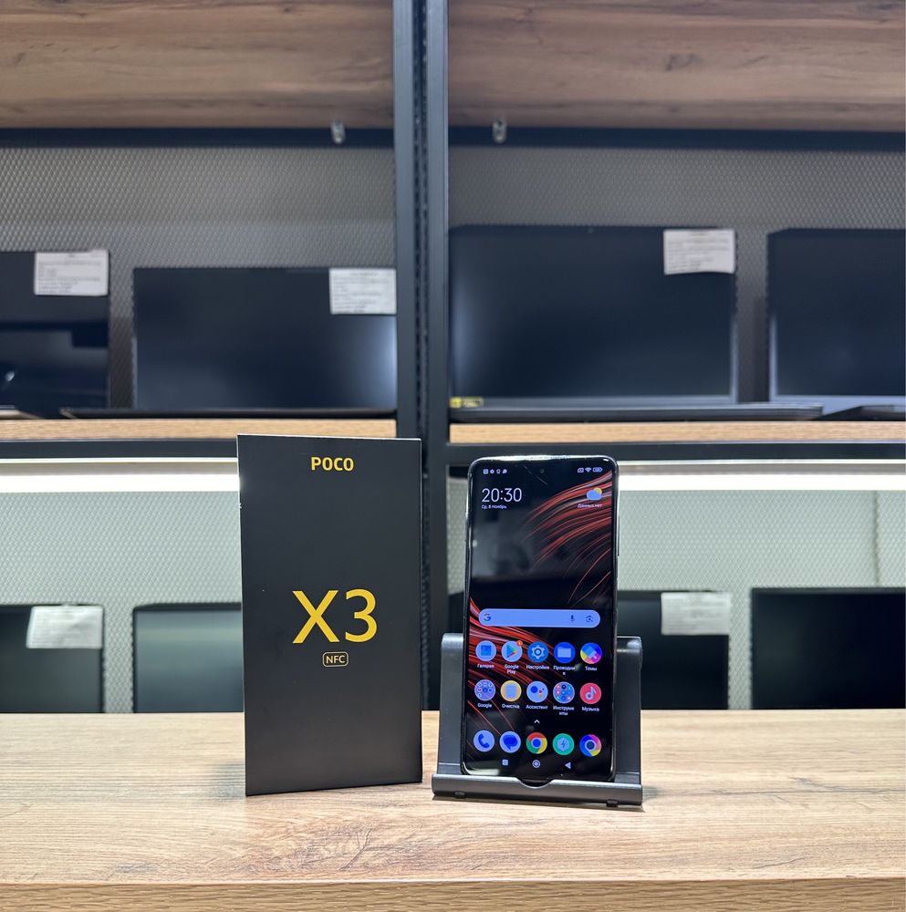 Poco X3 NFC, Shadow Gray, 6/128GB, 7547/А10