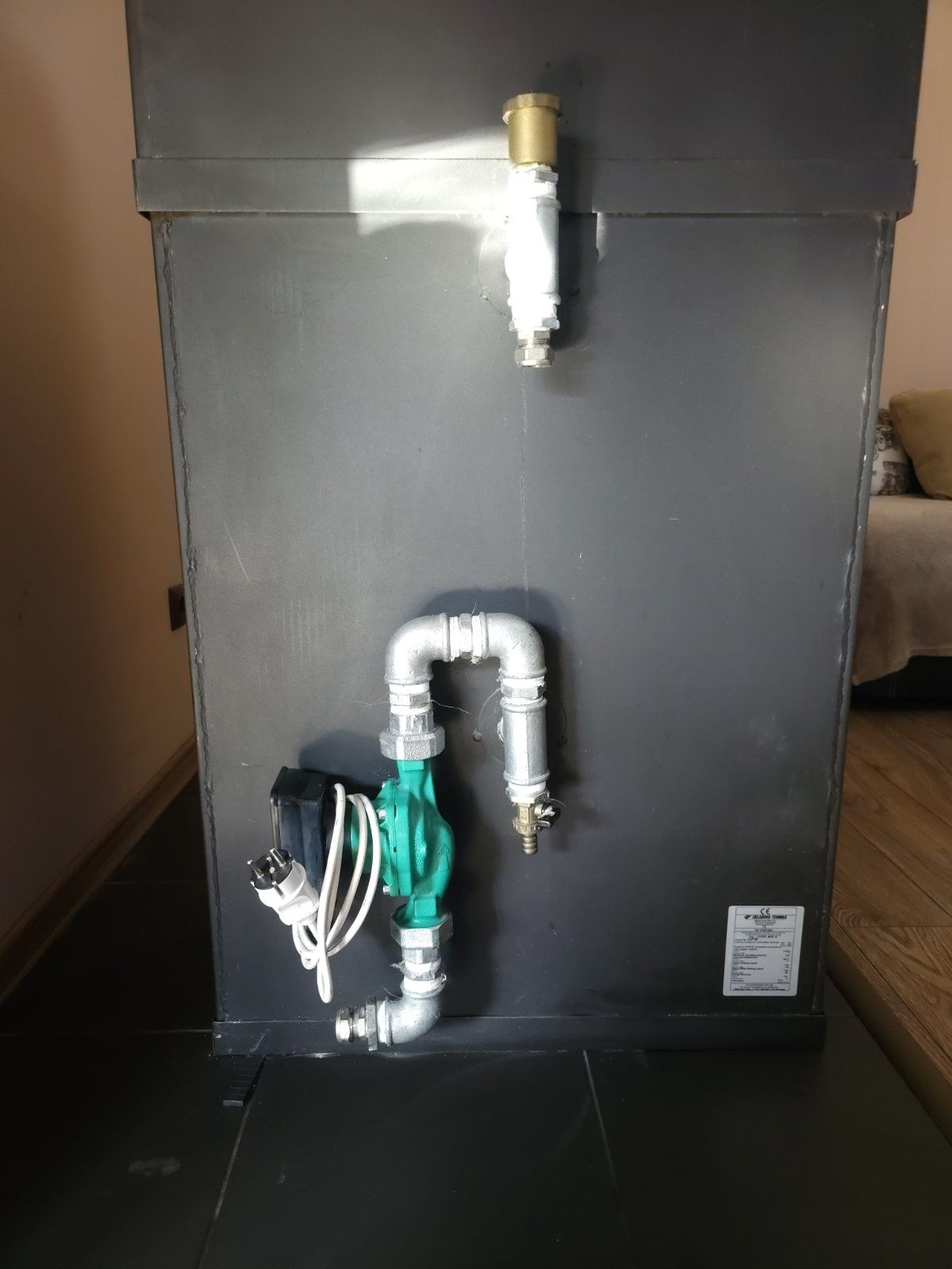 Русе лично вземане!!! Kамина Лотос Макс В 5/17KW и помпаWilo Atmo