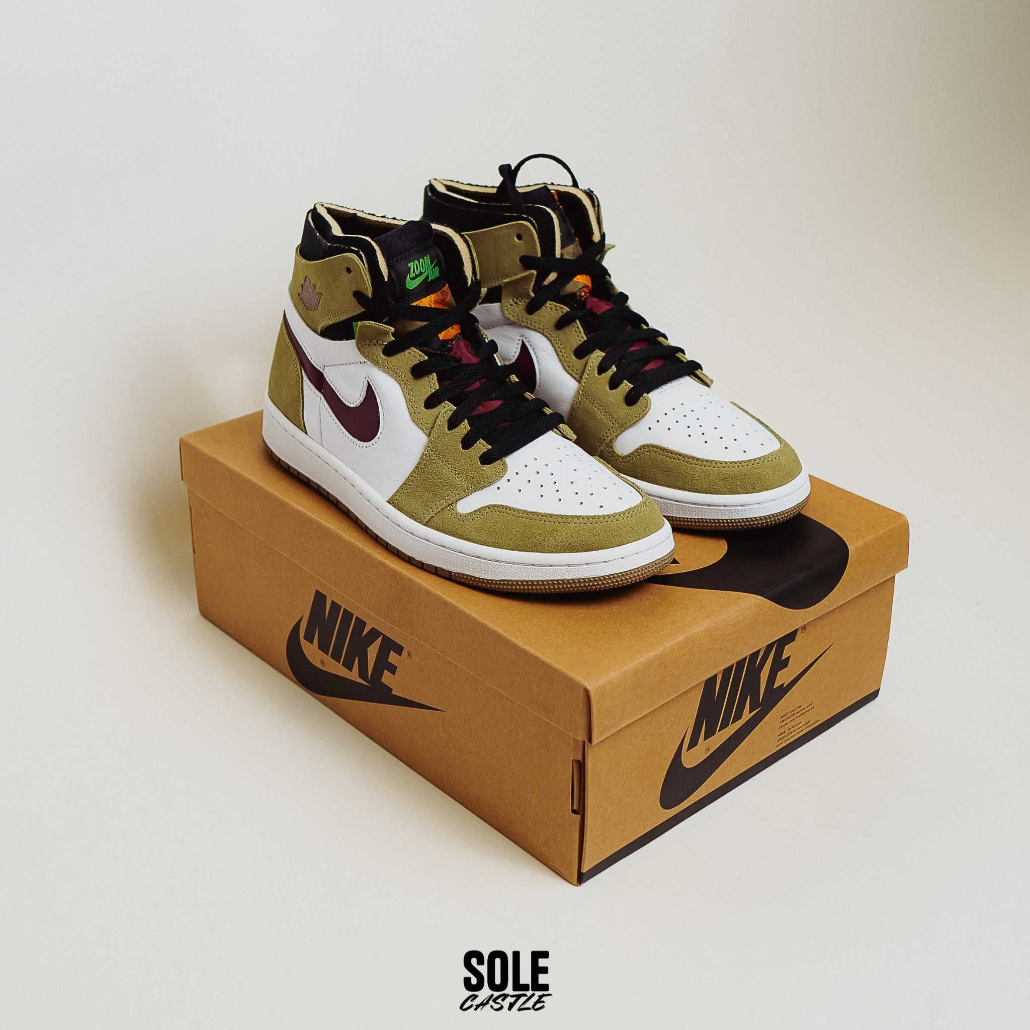 Nike Air Jordan 1 Zoom CMFT High 'Neutral Olive (nu supreme sau vlone)